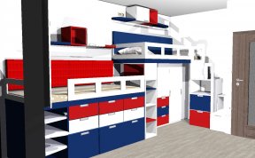 schůdky budou doplněny o lano na přidržení