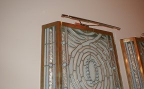 neosvícená vitráž z KV