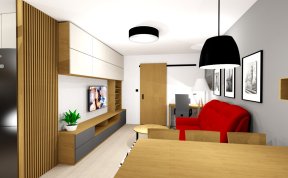 Návrh bytu pro Terezku a Františka z Krče