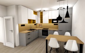 Návrh bytu pro slečnu Sandu