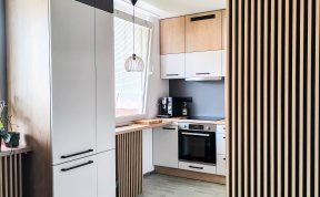 Parapety umožnily prostor pro květiny