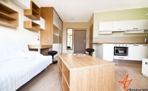 Realizace garsonky pro mladou slečnu a kočičáka